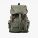 Patchwork Vintage Canvas Shoulder Backpack